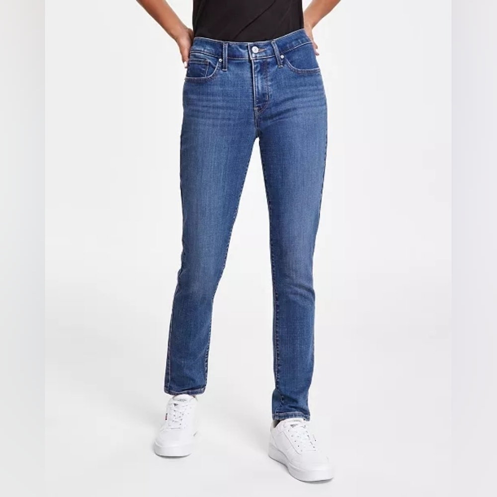 LEVI'S NWT Women's 311 Mid Rise Shaping Skinny Jeans 34 SMOOTHING TUMMY PANEL